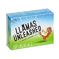 Llamas Unleashed Base Game - Fun card game for kids, teens, & adults - Strategize and destroy your friends - 2-8 players ages 8+ - Great for game night