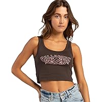 Billabong Throwback Hibiscus Crop Tank Top