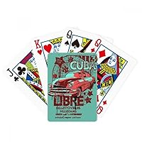 Graffiti Street Red Green Car Pattern Poker Playing Magic Card Fun Board Game