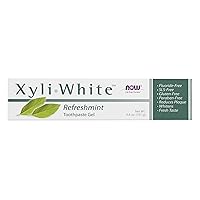 Solutions, Xyliwhiteâ„¢ Toothpaste Gel, Refreshmint, Cleanses and Whitens, Fresh Taste, 6.4-Ounce