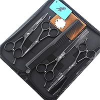 Hair Cutting Scissors Kits Stainless Steel Hairdressing Shears Set Barber/Salon/Home Shears Kit for Men Women and Pet