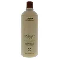 Rosemary Mint Hand and Body Wash 33.8oz Cleansing Lets You Wash Frequently Without Over Drying