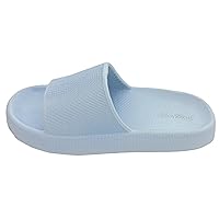 FROGG TOGGS Women's Squisheez Comfort Pool Slide, Recovery Sandal, Pillow Slipper, Shower Shoes Athletic-Water