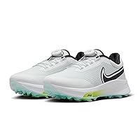 Nike DJ5590-001 Men's Golf Shoes, Air Zoom Infinity Tour, Next% Boa, Golf, Photon Dust, Volt, Emerald Rise, Black