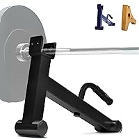 Deadlift Jack/Barbell Stand Upload 600lb Barbell Plates for Deadlift Exercise, Squat Wedge for Squat/Weight Training