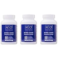 Nitric Oxide Lozenges for Heart Health Support - Dietary Supplement for Blood Flow, Oxygenation and Blood Pressure - 180 Count
