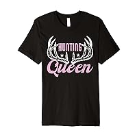 Hunting Queen | Hunting Lover Mother's Day Funny Hunting Premium T-Shirt