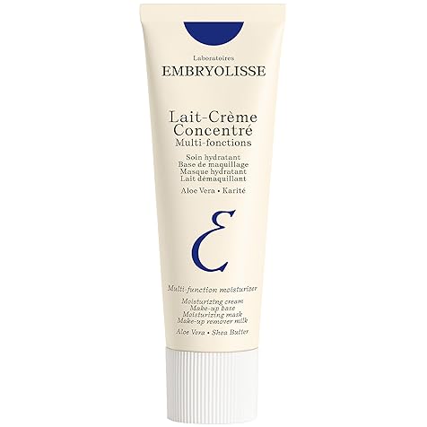 Embryolisse Lait-Crème Concentré, Face Cream & Makeup Primer - Cream for Daily Skincare - Face Moisturizers for All Skin Types (New Packaging)
