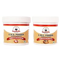 foodfrillz GMS & CMC Powder for Ice Cream Making Combo Pack (40 g x 2) 80 g