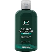 Tea Tree Conditioner, Moisturizing Formula, Hydrates, Soothes Scalp, Refreshing Mint Scent, For All Hair Types, 10.14 oz