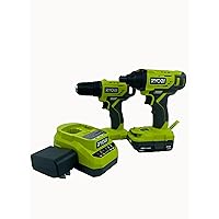 RYOBI 18V ONE+ Lithium-Ion Cordless 1/4-inch Impact Driver Kit with 1.5 Ah Battery and Charger - PCL235K1
