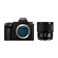 Panasonic LUMIX S5IIX Mirrorless Camera (DC-S5M2XBODY) with LUMIX S Series 35mm F1.8 Lens (S-S35)