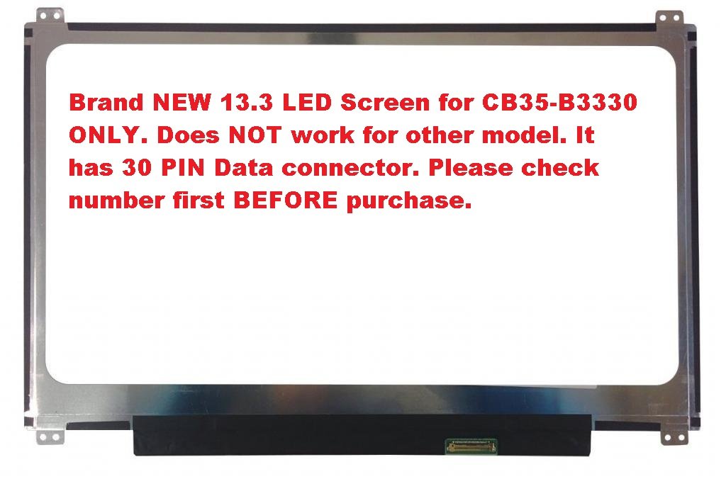 13.3" Replacement LED Screen for Toshiba Chromebook CB35-B3330