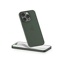 PEEL Original Super Thin Case Compatible with iPhone 15 Pro (Midnight Green) - Ultra Slim, Sleek Minimalist Design, Branding Free - Protects & Showcases Your Device