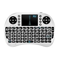 Generic Mini I8 2.4G Air Mouse Wireless Keyboard with Touchpad for PC Pad Google Android TV Box Xbox360 PS3 Streaming Media Player White