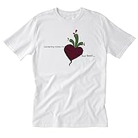 Heart Beet Beet White Small T-Shirt