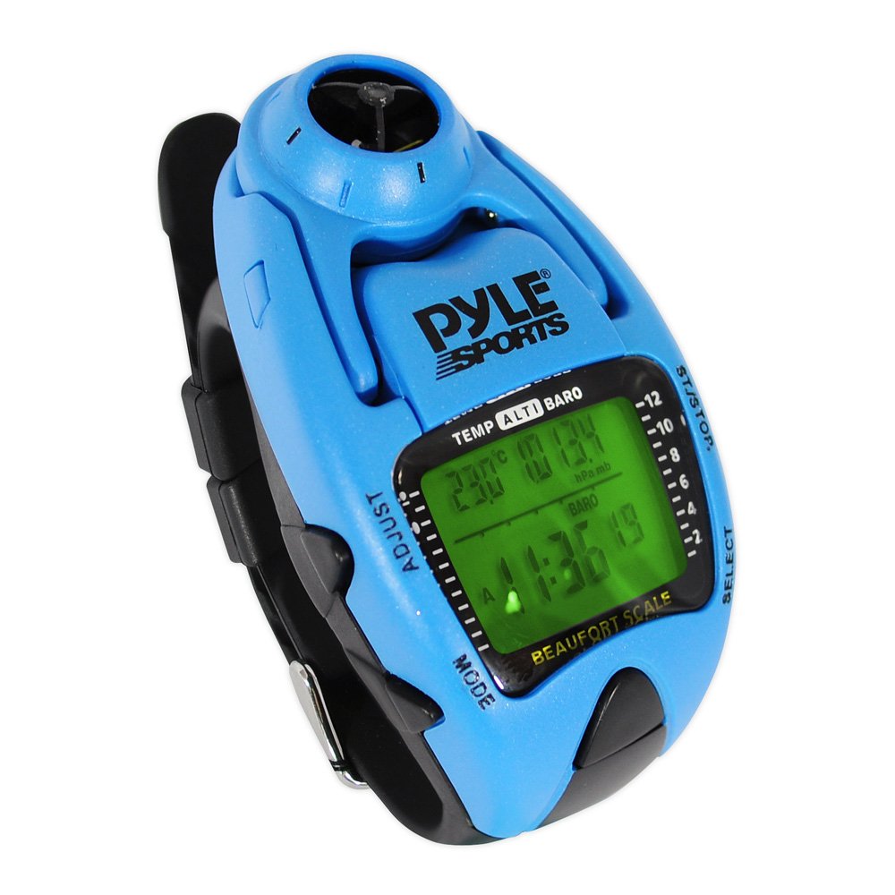 Digital Multifunction Sports Wrist Watch - Waterproof Smart Fit Classic Men Women Sport Sailing Hiking Fitness Gear Tracker w/ Altimeter, Barometer, Compass, Timer, Chronograph - Pyle