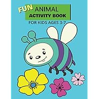 Animal Activity Book: Fun Animal Activity Book for Kids with Coloring Pages, Mazes, Dot to Dot, Cut Outs, and Learn to Draw Pages Animal Activity Book: Fun Animal Activity Book for Kids with Coloring Pages, Mazes, Dot to Dot, Cut Outs, and Learn to Draw Pages Paperback