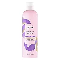 Suave Pink Luscious Curls Conditioner For Luscious Curls Curls Defining Curl Conditioner With Amino Acid Complex 16.5 oz