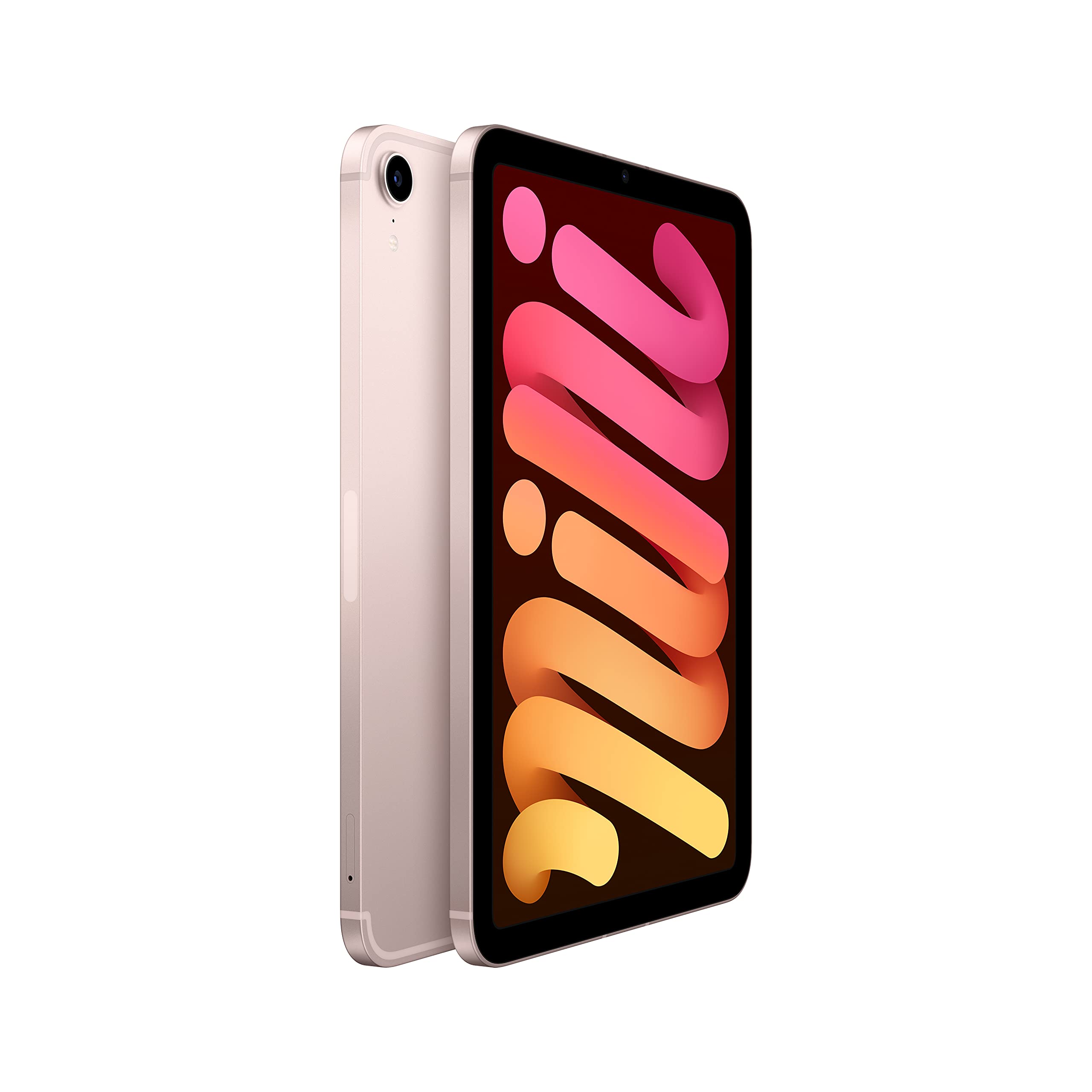 Apple iPad Mini (6th Generation): with A15 Bionic chip, 8.3-inch Liquid Retina Display, 256GB, Wi-Fi 6 + 5G Cellular, 12MP front/12MP Back Camera, Touch ID, All-Day Battery Life – Pink