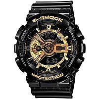 Casio G-Shock Quartz Hybrid Black Dial Men's Watch GA110B-1A