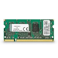 Kingston ValueRAM 1GB 667MHz DDR2 Non-ECC CL5 SODIMM Notebook Memory
