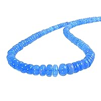 45CM AAA Quality Natural Ethiopian Blue Opal Beads Necklace 4MM Blue Opal Gemstone Strand Necklace Fire Opal Bead Chain Necklace Opal Bead line Multi Welo Fire Opal Necklace