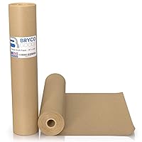 Brown Butcher Paper Roll Unwaxed & Uncoated for Smoking & Resting Meat by Paper Pros 17.75 inches x 100 feet Unbleached 