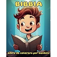 Libro da Colorare delle Bibbia per Bambini con 50 illustrazioni Religiose (Italian Edition)