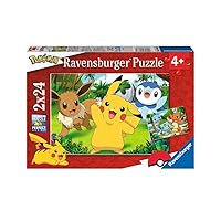 Ravensburger - Pokémon Jigsaw Puzzle, 2 x 24 Collection, 2 Jigsaw Puzzles of 24 Pieces, Recommended Age 4+ Years