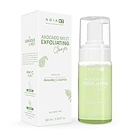 NN Avocado & Licorice Melt Exfoliating Foaming Cleanser | Daily Face Cleanser, Removes Oil, Deep Cleansing | For Normal to Oily skin - 100ml