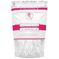 Sitz Bath Soak Postpartum Relief After Birth Tears and Hemorrhoids. All Natural Dead Sea and Epsom Salts Blend with Essential Oils.Post Partum. 10 oz Pack for 10 Over The Toilet Sitz Baths