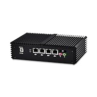 Qotom Q355G4 4 LAN Mini PC 4Gb Ram 32Gb SSD Intel Core i5 Processor Fanless Mini PC Sophos Vyos Untangle Etc.