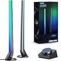 Govee RGBIC Gaming Light Bars H6047 with Smart Controller, Wi-Fi Smart LED Gaming Lights with Music Modes and 60+ Scene Modes Built, Works with Alexa & Google Assistant, New Year Lights Decor