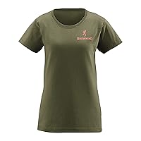 Browning Women's Graphic T-Shirt, Classic Hunting & Outdoors Short Sleeve Tees