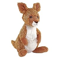Wild Republic Foilkins, Kangaroo, Stuffed Animal, 12 inches, Gift for Kids, Plush Toy, Fill is Spun Recycled Water Bottles