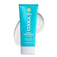 Organic Sunscreen SPF 30 Sunblock Body Lotion, Dermatologist Tested Skin Care For Daily Protection, Vegan And Gluten Free, 5 Fl Oz