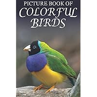 Picture Book of Colorful Birds: For Seniors with Dementia (Large Text) [Best Gifts for People with Dementia] (Picture Books of Animals for People with Dimentia) Picture Book of Colorful Birds: For Seniors with Dementia (Large Text) [Best Gifts for People with Dementia] (Picture Books of Animals for People with Dimentia) Paperback