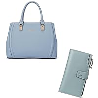 BOSTANTEN Product Image Women Leather Handbag Designer Top Handle Satchel Shoulder Bags Crossbody Purses and Womens Wallet Genuine Leather Wallets Large Capacity Cash Cluth Purse with Zipper Pock