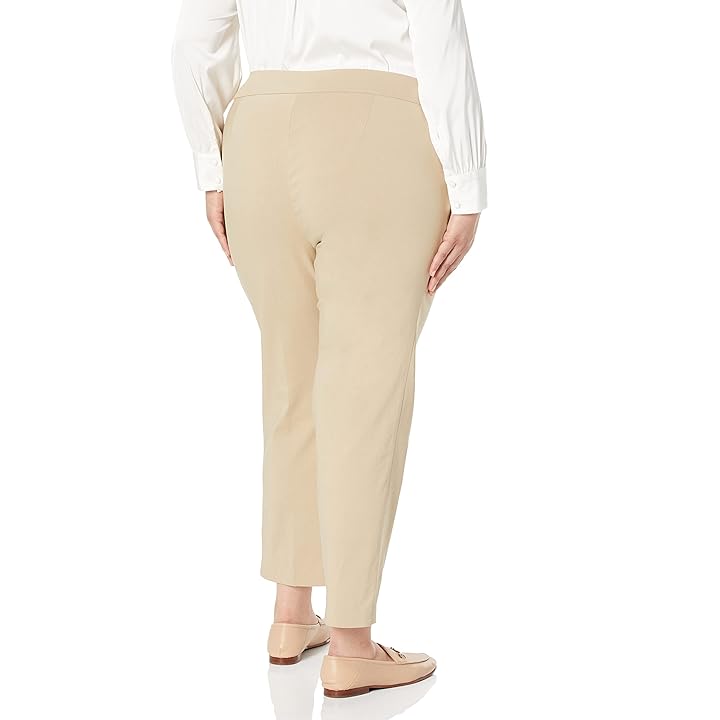 Mua Lark & Ro Women's Plus Size Straight Leg Stretch Pant: Comfort Fit trên  Amazon Mỹ chính hãng 2023 | Fado