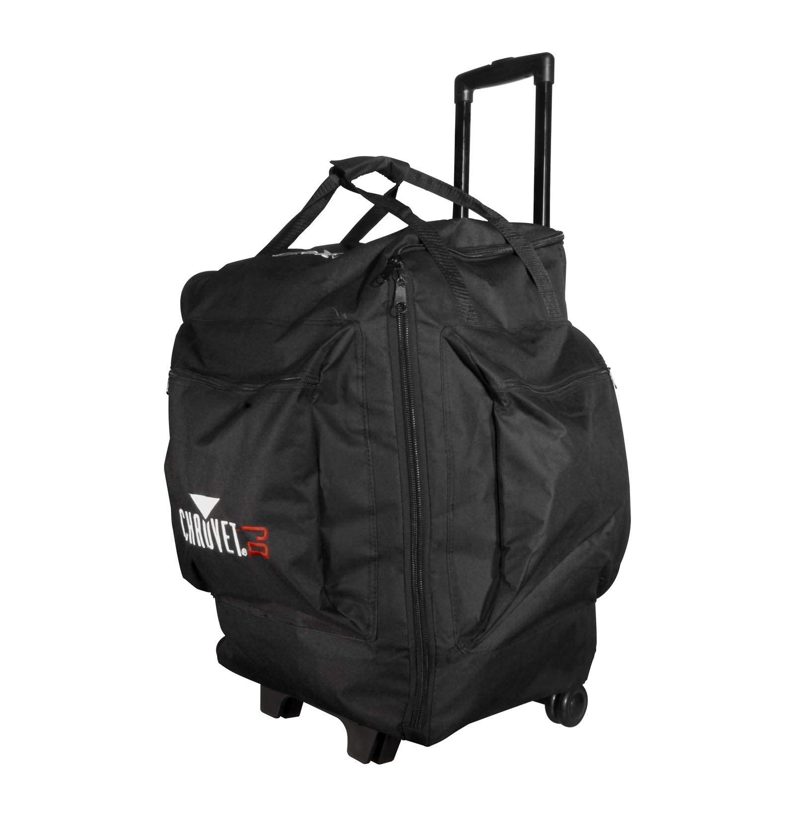 CHAUVET DJ CHS-50 VIP Large Rolling Travel Bag for DJ Lights,Black