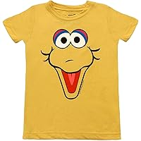Sesame Street Big Bird Face Tee T-Shirt (Juvenile 4T) Yellow