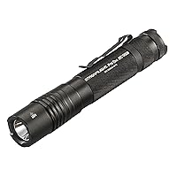 88052 ProTac HL USB 1000-Lumen Multi-Fuel USB Rechargeable Professional Tactical Flashlight with USB Cable, and Holster, Black, Box