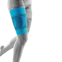 Bauerfeind Sports Compression Upper Leg Sleeves (1 Pair) - Thigh & HamstringCompression for Improved Blood Circulation & Recovery - Thigh Wrap for Quad Support