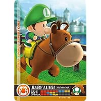 Nintendo Mario Sports Superstars Amiibo Card Horse Racing Baby Luigi for Nintendo Switch, Wii U, and 3DS