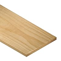 1 in. x 2 in. (0.75 in. x 1.5 in.) Construction Whitewood Board Stud Wood Lumber - Custom Length 4ft