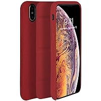 Premium Leather Flip Cell Phone Case for iPhone Xs Max - Bloody Hell
