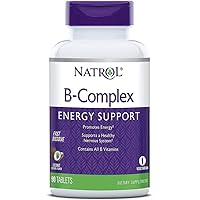 B-Complex Fast Dissolve Tablets, Coconut Flavor, 90 Count (Pack of 12)