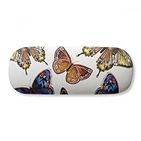 Butterflies with different colour Wings Glasses Case Eyeglasses Hard Shell Storage Spectacle Box