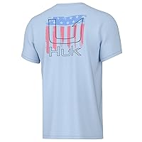 HUK Boys' Short Sleeve Performance Tee, Kids Fishing T-Shirt